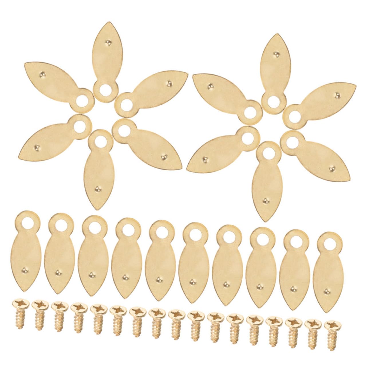 AUTSUPPL 200pcs Photo Frame Accessories Metal Buckle Set for Decorative Frames Fastener Hooks Heavy Duty Hardware