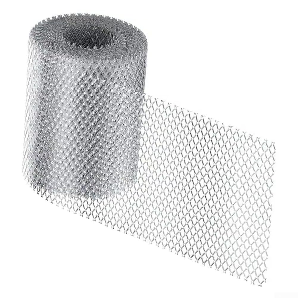Grillage de protection de gouttière en aluminium 6,1 m contre les feuilles et débris de toit