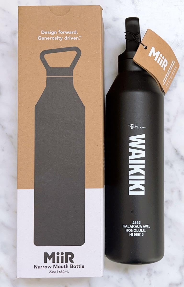 Ron Herman x MiiR Hawaii Waikiki Exclusive Water Bottle Water 