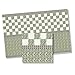 Melody Jane Dollhouse Green Victorian Wall Tile Sheet Miniature 1:12 Scale Gloss Finish