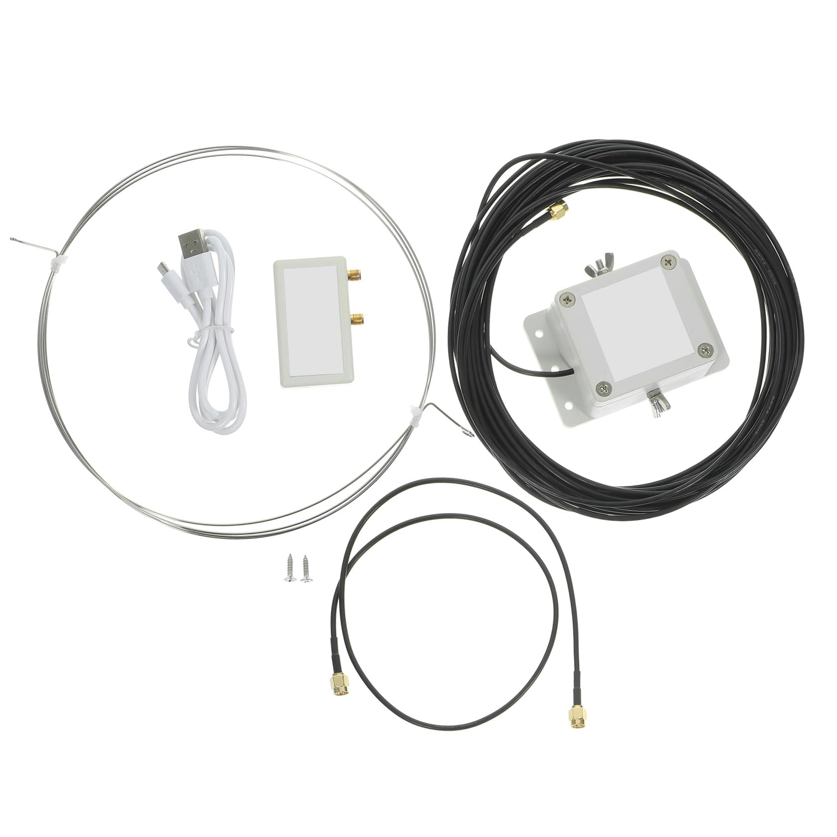 Antenne Annulaire Active MLA-30 à Ondes Moyennes 8 Formes Plastique