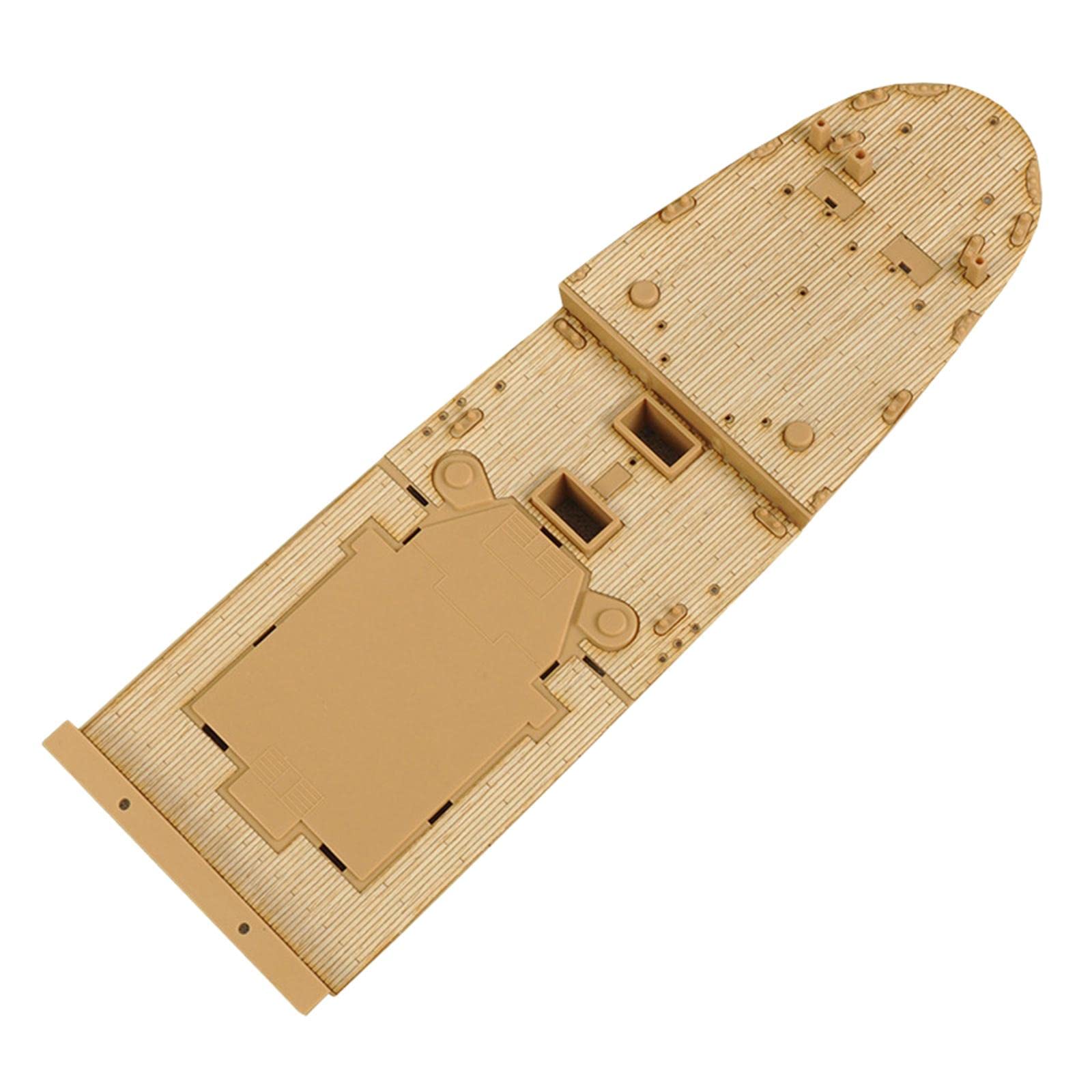 1/400 Modell Gebäude Kit Holz Deck mit Kette für Akademie 14215 Upgrade Teil