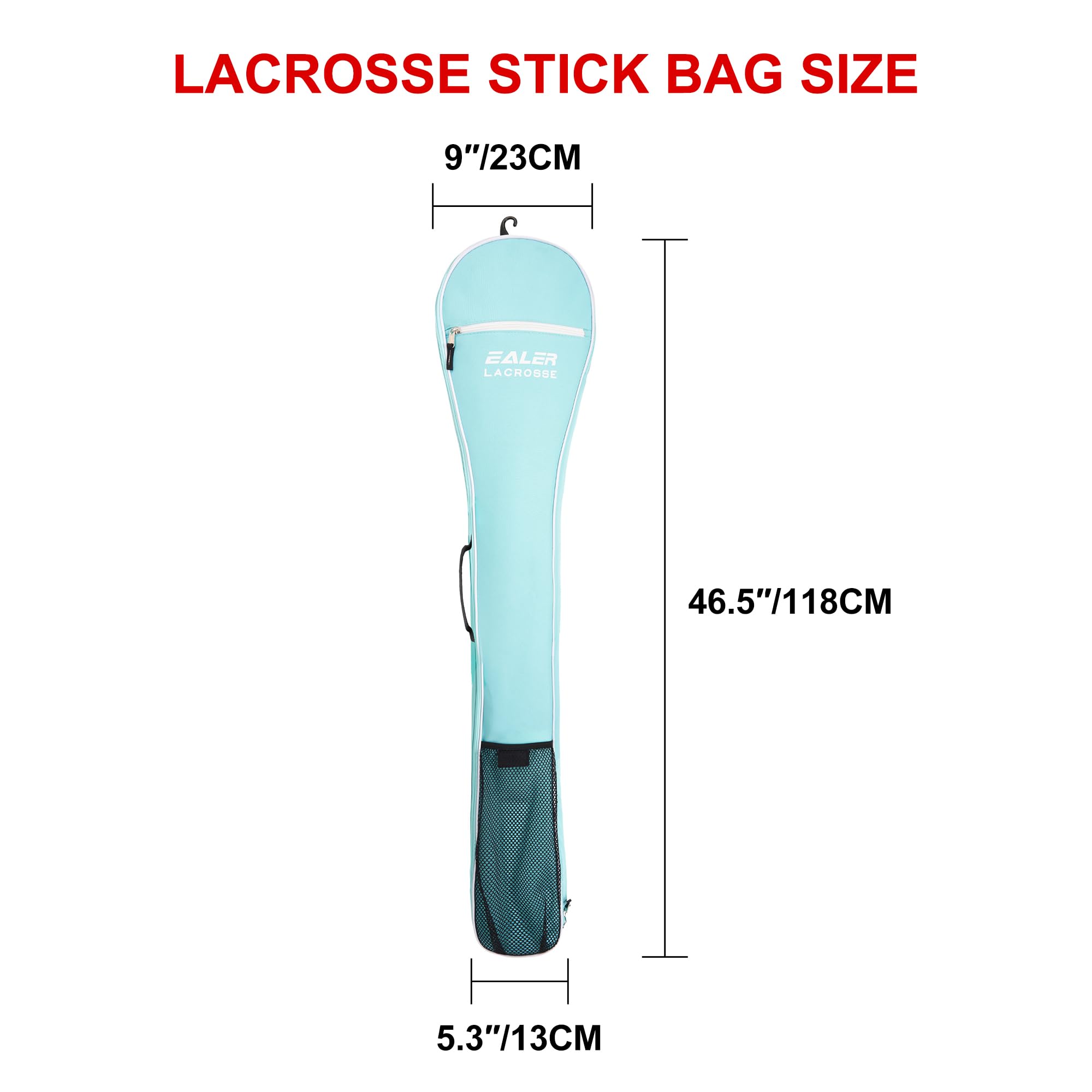 EALER ELB200 Lacrosse Schlägertasche, Feldhockeyschläger-Tasche, Lacrosse-Ausrüstungstaschen, Aufbewahrungstasche