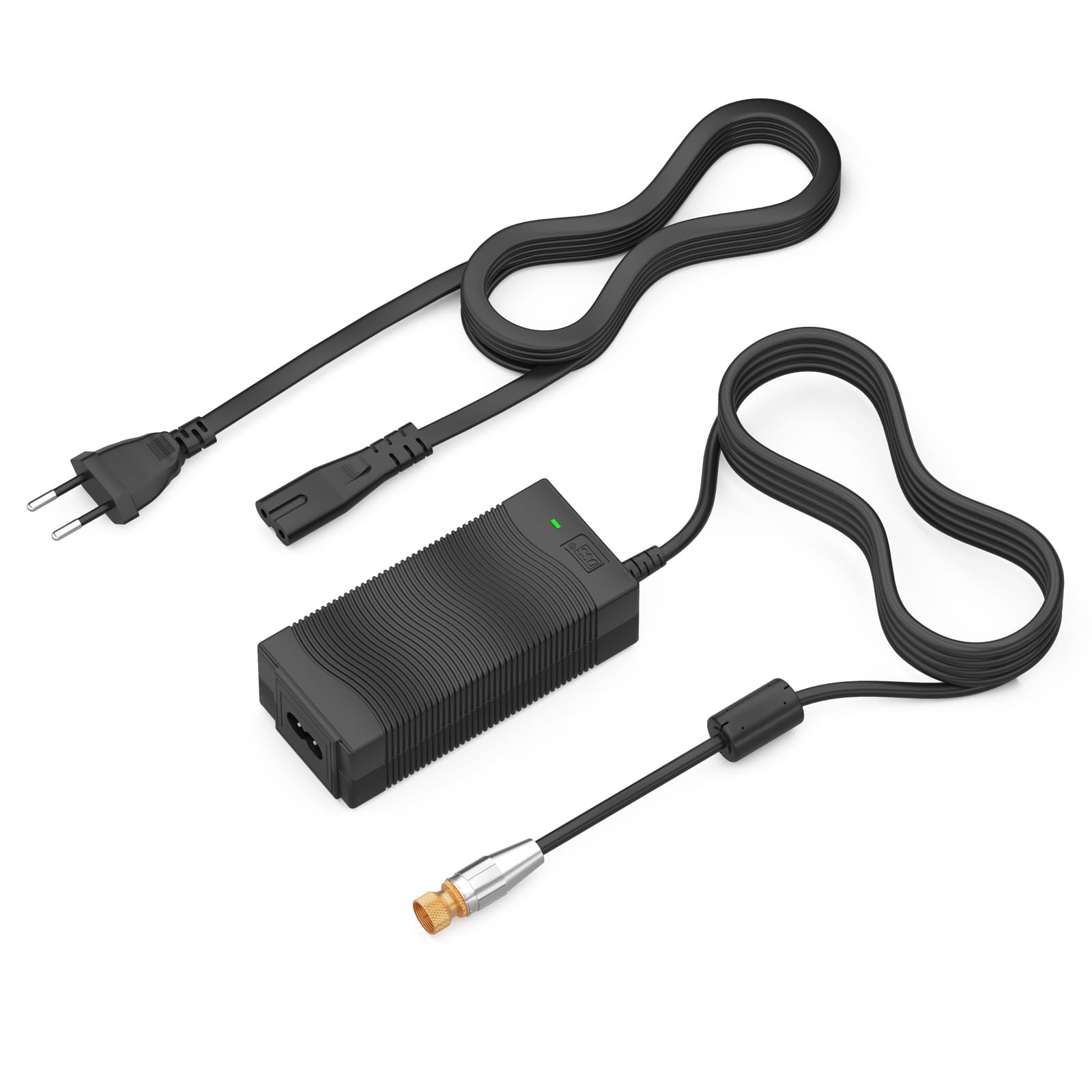 Quattro LNB di alta qualità + commutatore pmse 9/16 HB-DIGITAL 2 X SAT fino a 16 X partecipanti/ricevitore per Full HDTV 3D 4K UHD con alimentatore di rete + 40 connettori F dorati inclusi