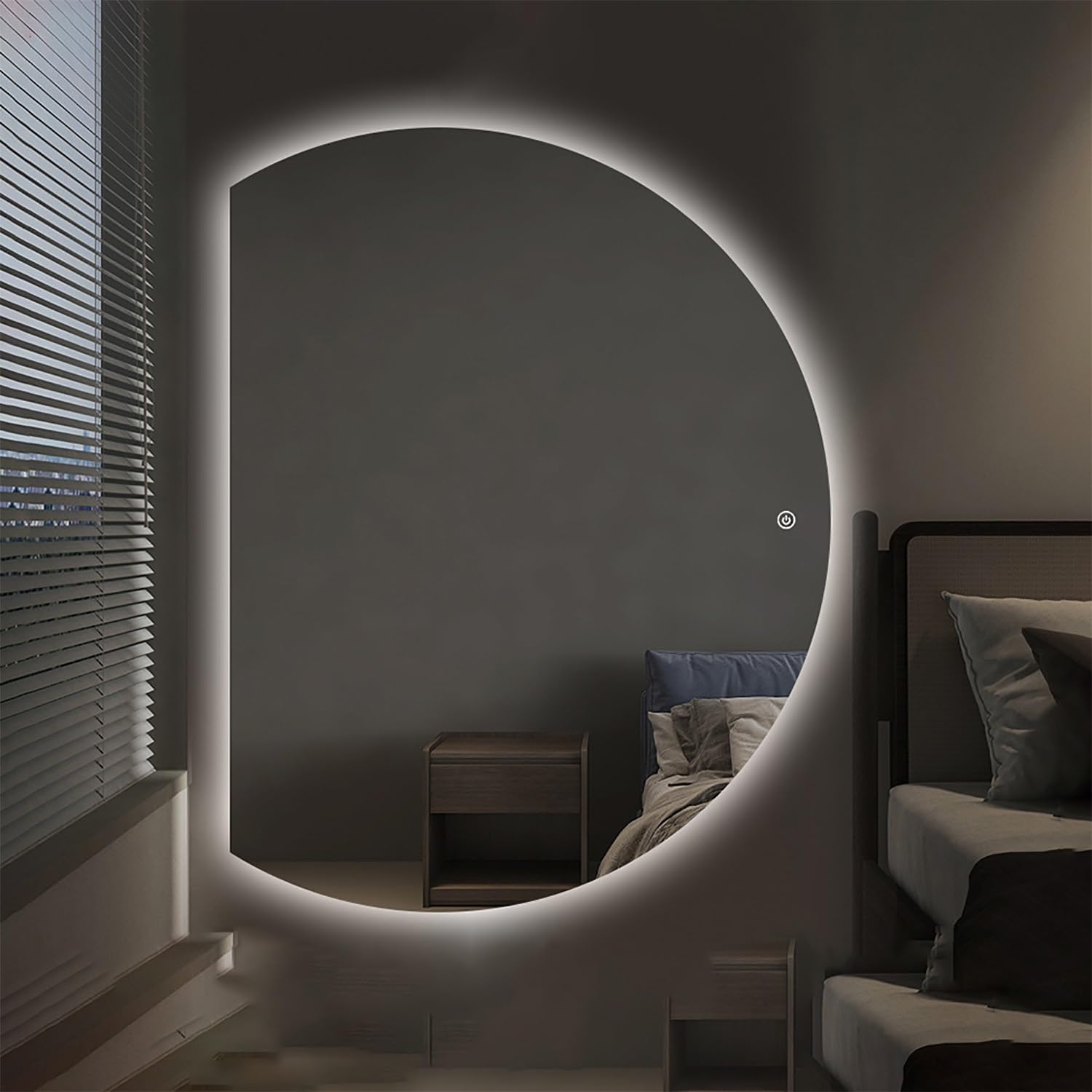 FGXHHS LED with Anti-Fog and Dimmable Backlight for Vanity Wall Installation