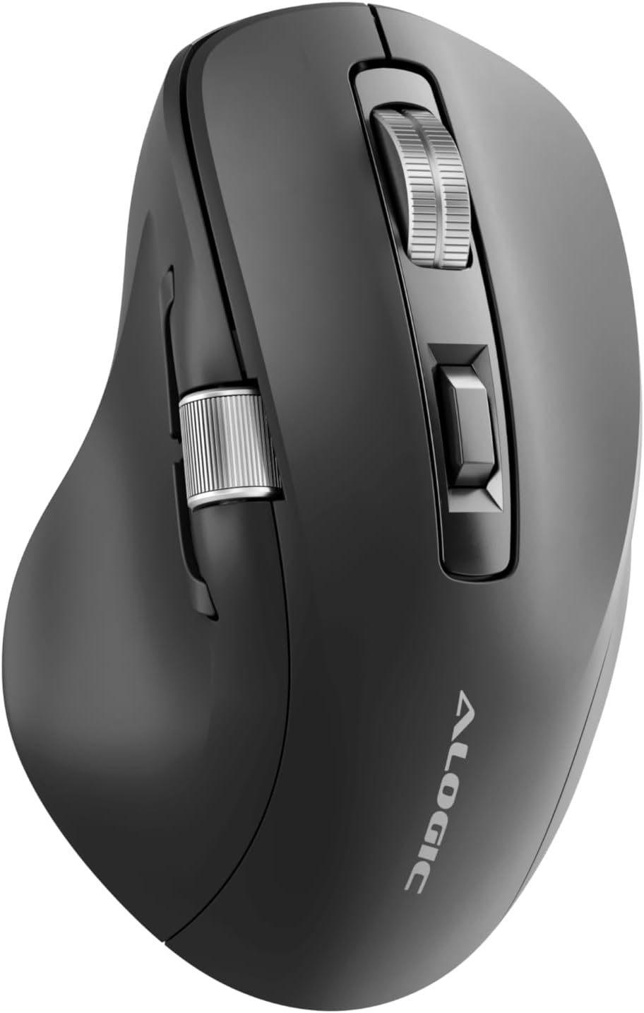 ALOGIC Apex Bluetooth USB-C Rechargeable 7 Keys Programmable Mouse | Ergonomic Design | Mac and Windows Shortcuts