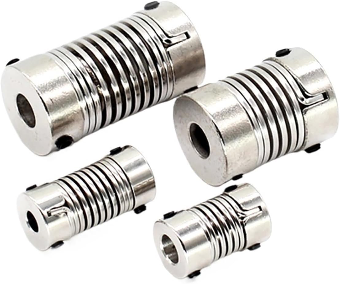 1pcs Alluminum Spring Coupling Elastic 5 6 8 9 10 14(D16 L35,10-12)