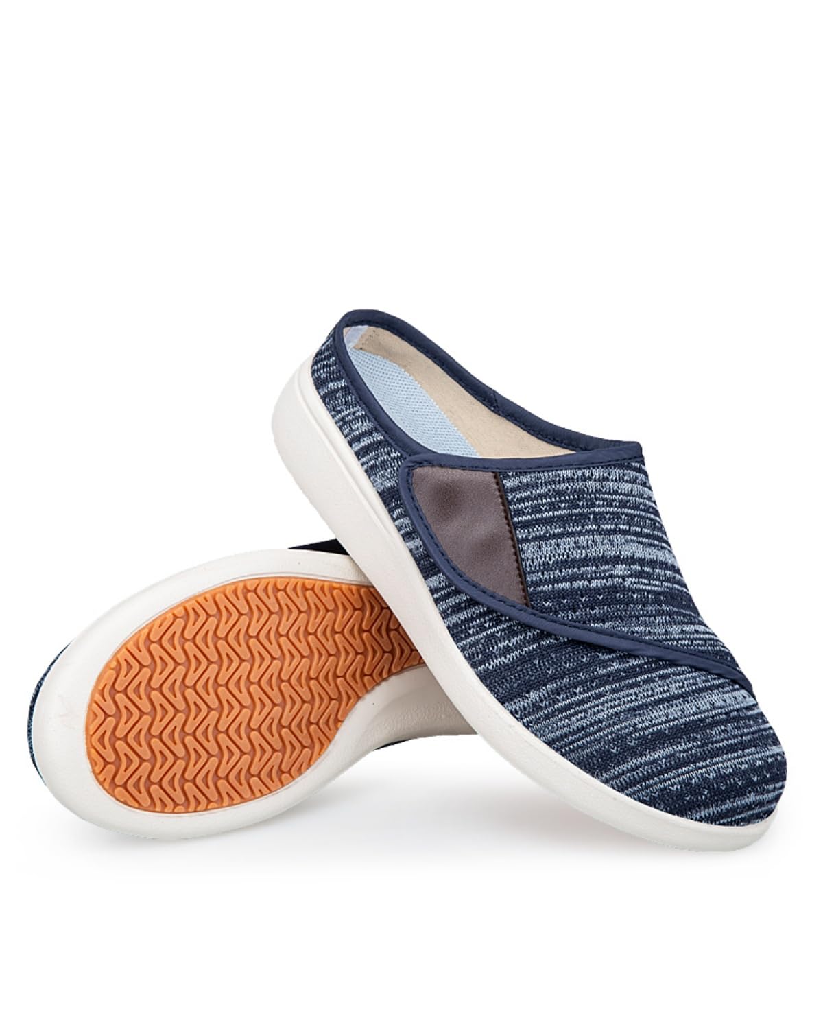 HANABIRA Diabetic Mule for Women Wide Width Clogs Slip on Orthopedic Walking Shoes Summer mesh Neuropathy Slippers Backless Slides