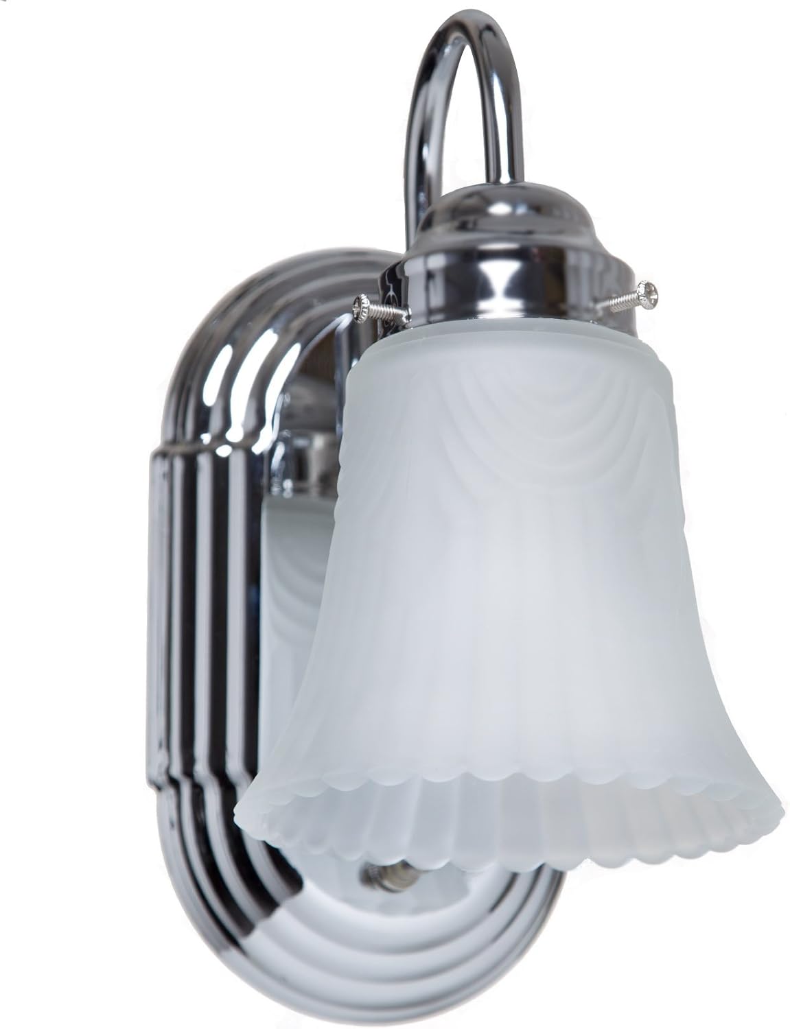 Boston Harbor RF-V-026-CH3L 1-Light Vanity Fixture, Chrome