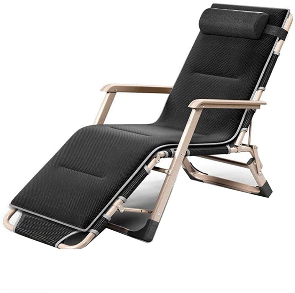 HHORD Folding Single Recliner,Best Choice Products Set of 2 Adjustable Zero Gravity Lounge Chair Recliners for Patio, Pool W/Cup Holders,D,Y