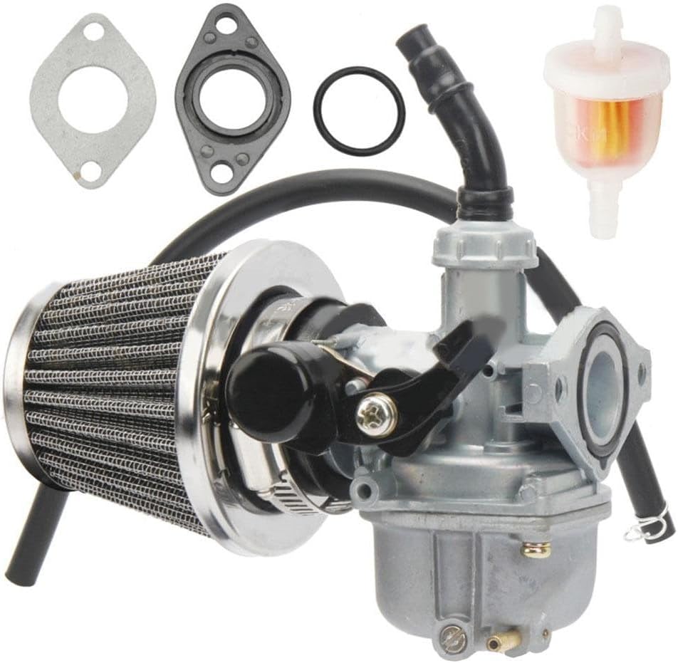 19mm Carburetor Carburetor for ATV Quad Vehicles Air Filter Compatible with 125cc Engine Power