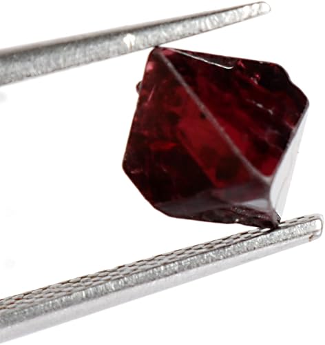Miniatura 2 de GEMHUB Cristal curativo natural de espinela roja cruda pequeña, 1.85 quilates de piedra suelta espinela birmana, M, Gema, espinela birmana