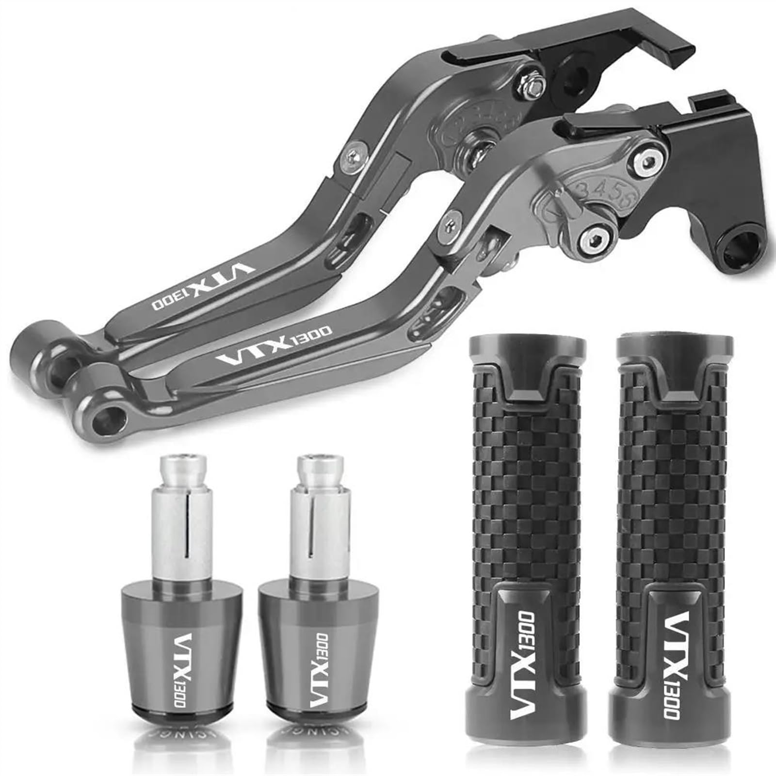 Leviers de frein embrayage Honda VTX 1300 boutons guidon poignées 2003-2010