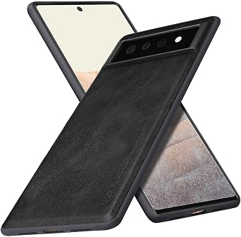 X-level لـ Google Pixel 6 Pro Case 5G [ليس لـ Pixel 6] ، غطاء الهاتف الواقي المضاد للخدش PU الناعم TPU Bumper المقاوم للصدمات لـ Google Pixel 6 Pro Black