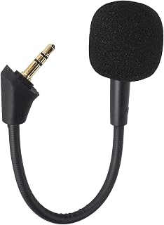 Microfone de substituição apenas para fones de ouvido Kingston HyperX Cloud Alpha para PC, microfone de jogo de 3,5 mm, cancelamento de ruído