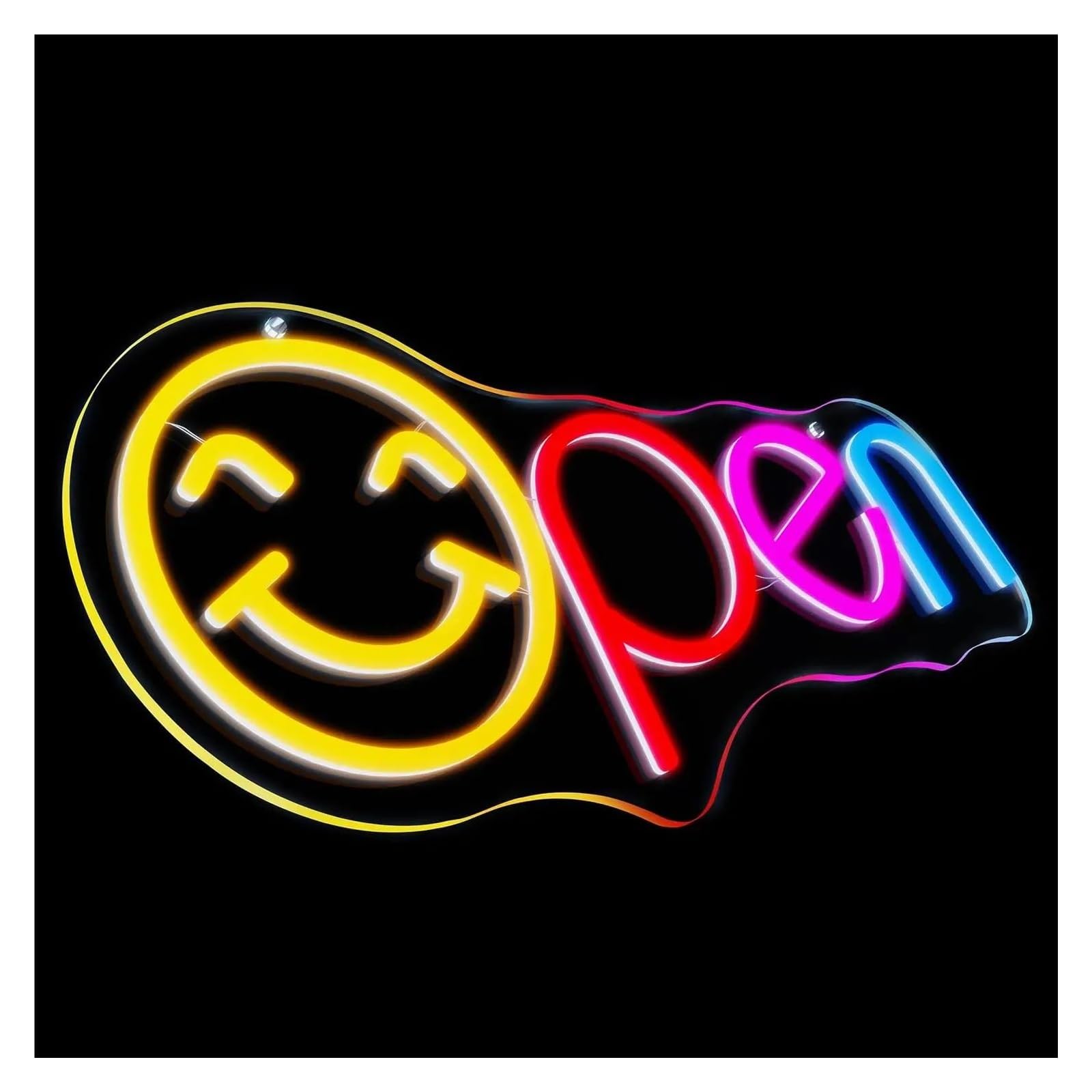 LEMST Signs Lamp Open Neon Signs for Business Light USB Dimmable for Restaurants Retail Shops Bar Salon Window Storefronts Decor 29cmx17cm
