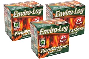 Eco-Friendly Enviro-Log Fire Starter Cups for Effortless Campfire Ignition