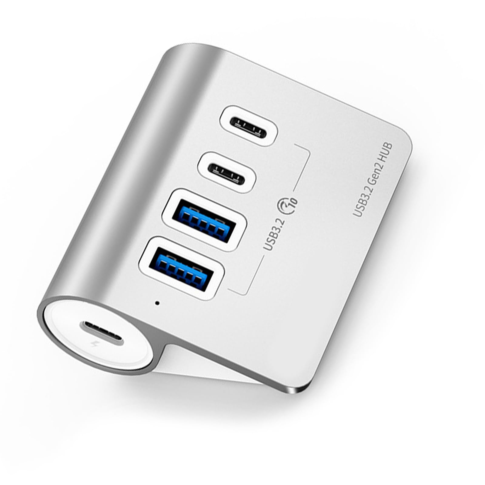Hub USB 3.2 a 4 porte tipo C 10Gbps Hub USB 4 porte splitter adattatore docking station per laptop tipo C Splitter