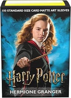 Arcane Tinmen Dragon Shield Sleeves - Matte Art 100 CT - MGT Card Sleeves - Compatible with Magic The Gathering Card Sleeves PokÃ©mon and Other Card Games - Hermione Granger, ART16020