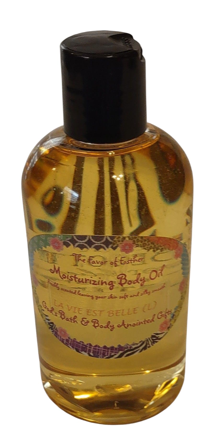 La Vie Est Belle Moisturizing Massage/Body Oil for Women - 8oz Medium