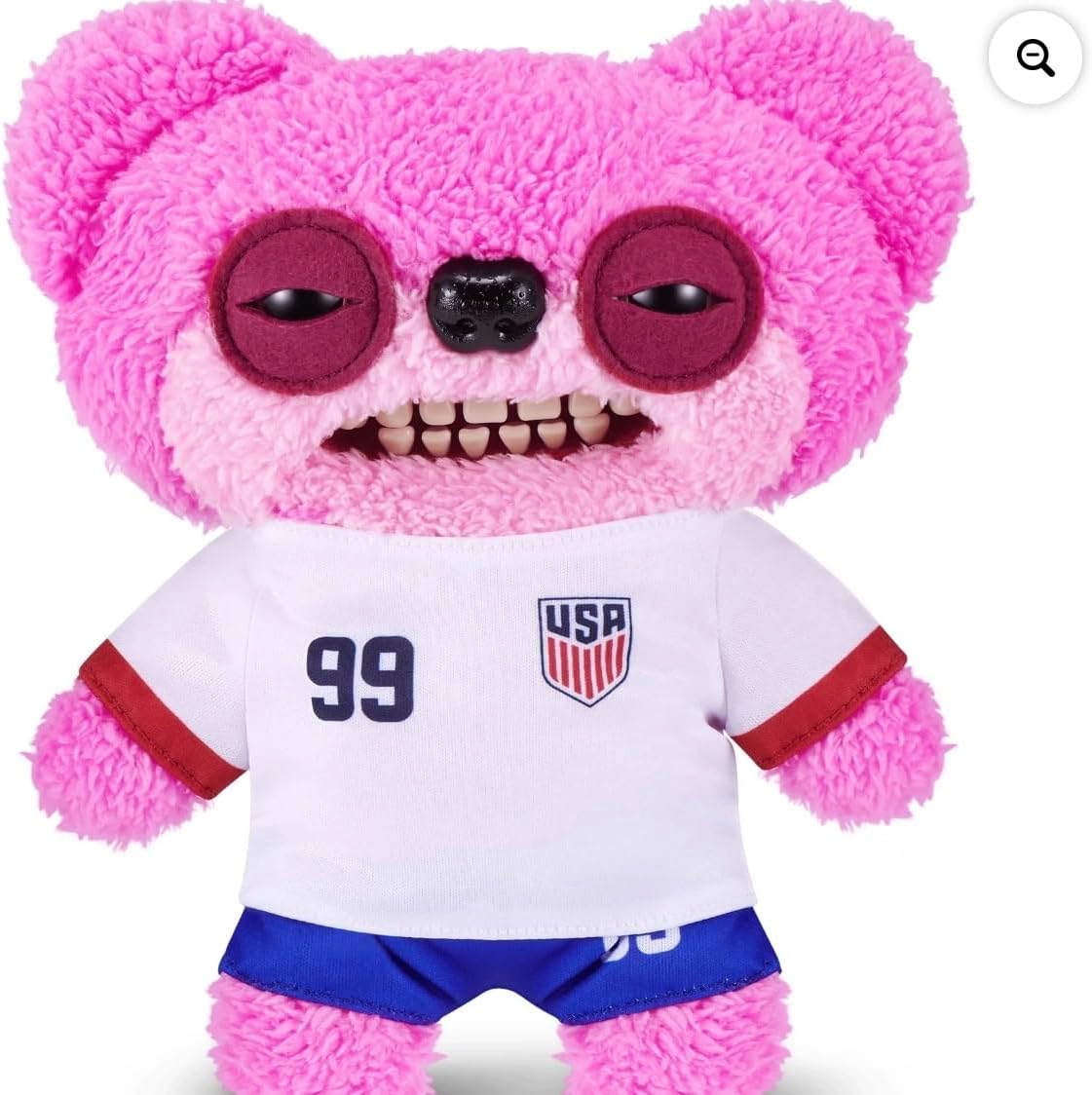 ZURU Fuggler USA Soccer Plush – 9 Inch Funny Ugly Monster Collectible Sports-Themed Plush Toy image 4