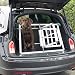 Petigi Hundetransportbox Hundebox Auto Alu Hunde Transportbox Aluminium Kofferraum Transport Box für Hund Dog Autobox 89 x 69 x 50 cm Haustier Käfig
