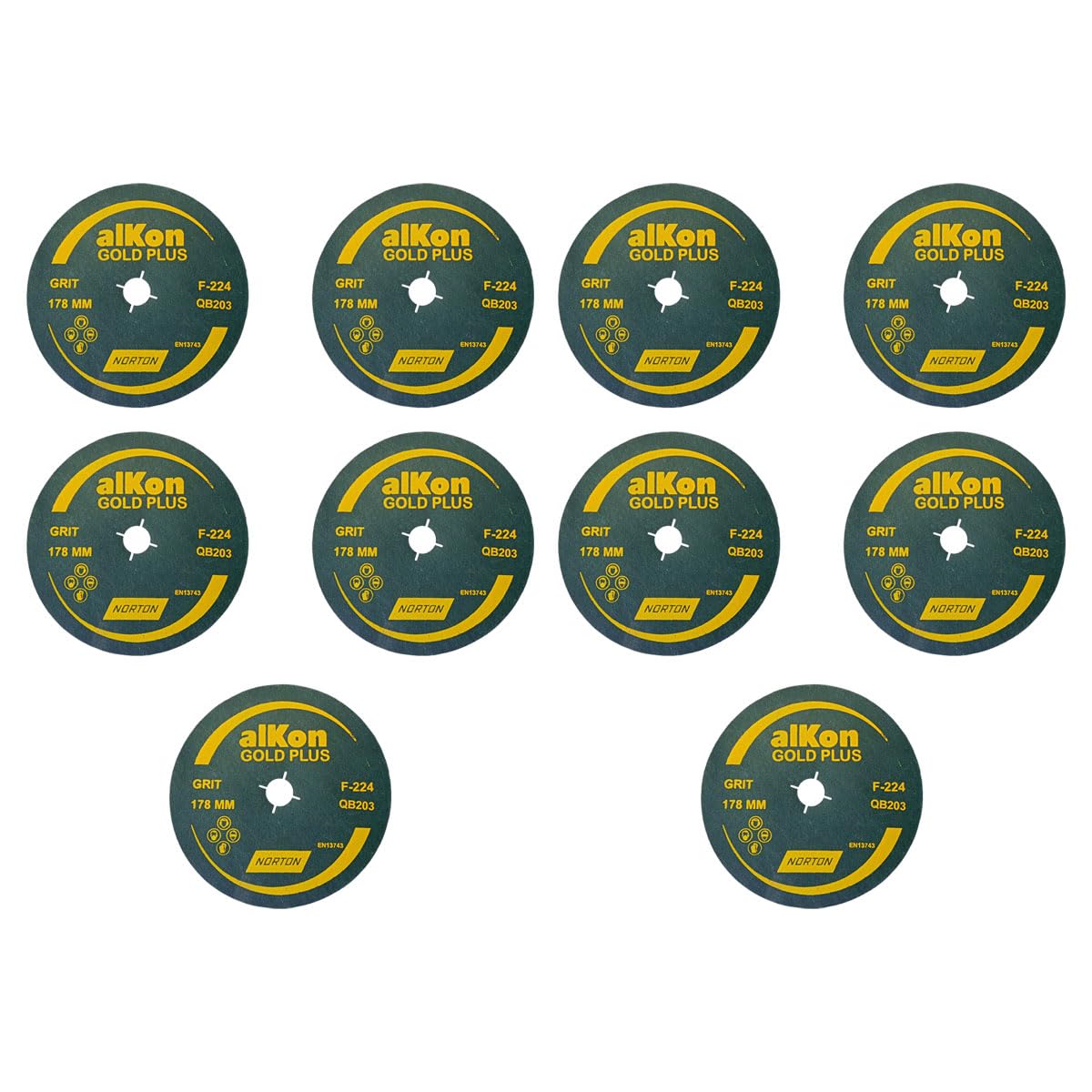 B K JAGAN & CO 7"(178MM) Dia Alkon Sander Disc/Paper Disc (Grit 36, 10) (B0B4SBG1XS) Amazon Price History, Amazon Price Tracker