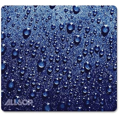 Allsop Mouse Pad, Raindrop - Blue (30182), 8.5 x 8