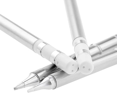 Miniatura 5 de 4 puntas de hierro para soldadura de la serie T12 para Hakko Soldering Rework Station FX-951 FX-952