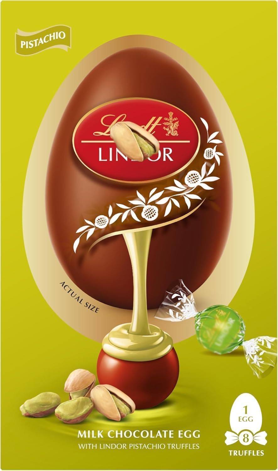 Lindat Lindor Pistachio Easter Egg 260g - Perfect For Easter