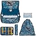 Produktbild Schulranzen Herlitz Loop Plus Jungen Mädchen Ranzen Tornister Schultasche leicht 5 Teile Set mit Regenhülle (Scorpion 794)