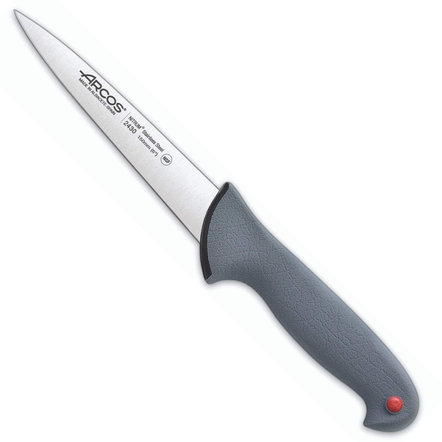 Arcos Cuchillo Carnicero Profesional 150 mm Acero Inoxidable Nitrum Mango Ergonómico Antideslizante Serie Colour Prof