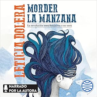 Diseño de la portada del título Morder la manzana