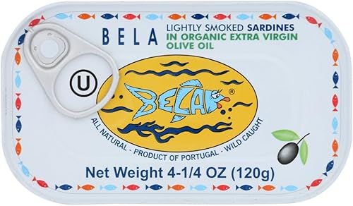 Sardinas en Aceite de Oliva Virgen Extra 4.25 oz cada una (1 Artículo por Pedido, no por caja)