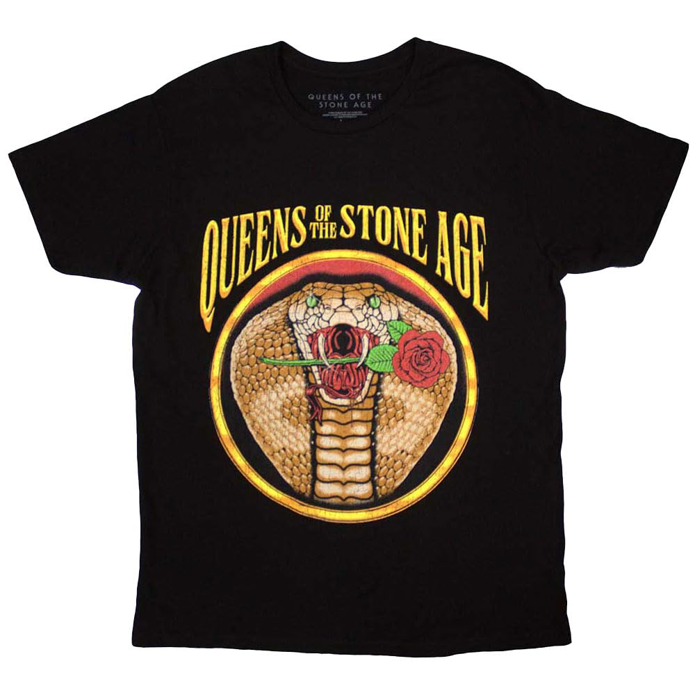 Rock Off officially licensed products Queens of The Stone Age Cobra T Shirt L