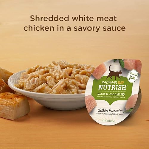 Miniatura 3 de Rachael Ray Nutrish - Alimento húmedo natural para gatos, receta Chicken Purrcata (purrcata de pollo); envase de 2.8 onzas (paquete de 12), libre de