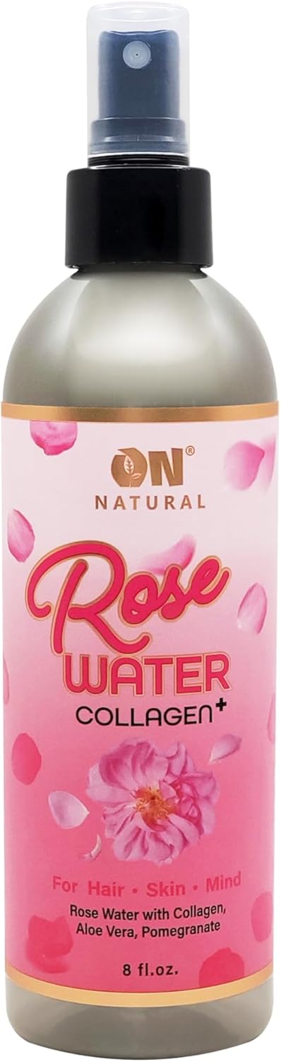 Rose Water [Collagen] 8oz, Facial and Hair Mist