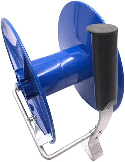 Electric Fence Reel Geared Reels Farm Agricultural Equipment with Locking Function Garden Lightweight Easy to Use Wire Reel