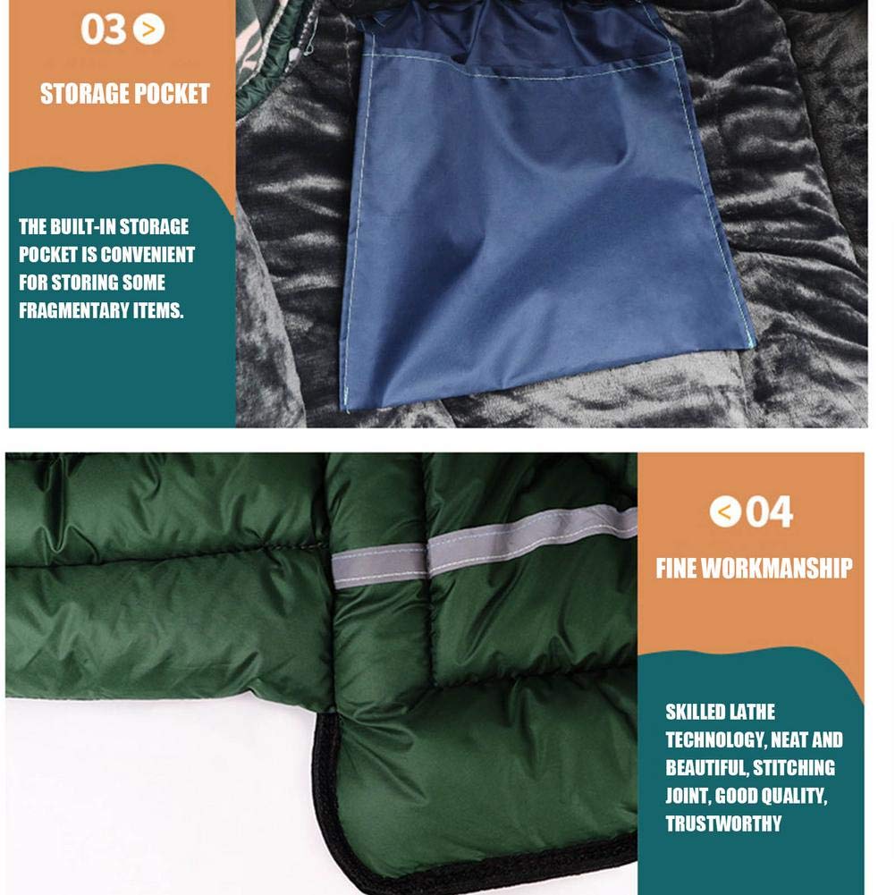 Générique Tablier Scooter, Couvre Jambe Scooter Scooter de Moto Couette Pare-Brise d'hiver Riding Tablier Couvercle Coupe-Vent Gants Guidon électrique(7)