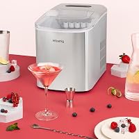 H.Koenig KB14 Jégkockakészítő Gép - 2,1 Literes Kapacitás, Ezüst Rozsdamentes Acél, Jéglapáttal, 120W Teljesítmény 6