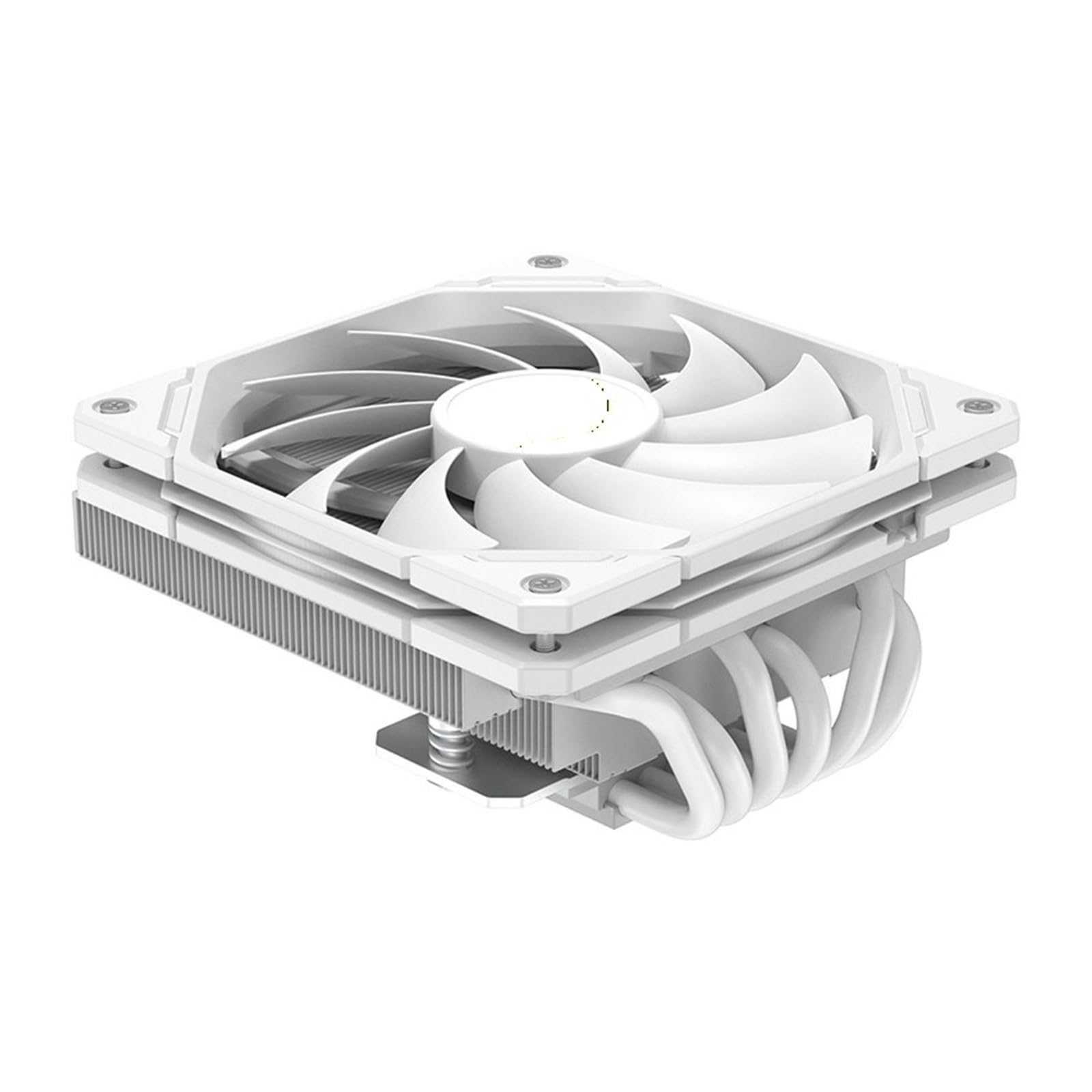 Refroidisseur d'air noir à profil bas de 67 mm de hauteur, 6 caloducs