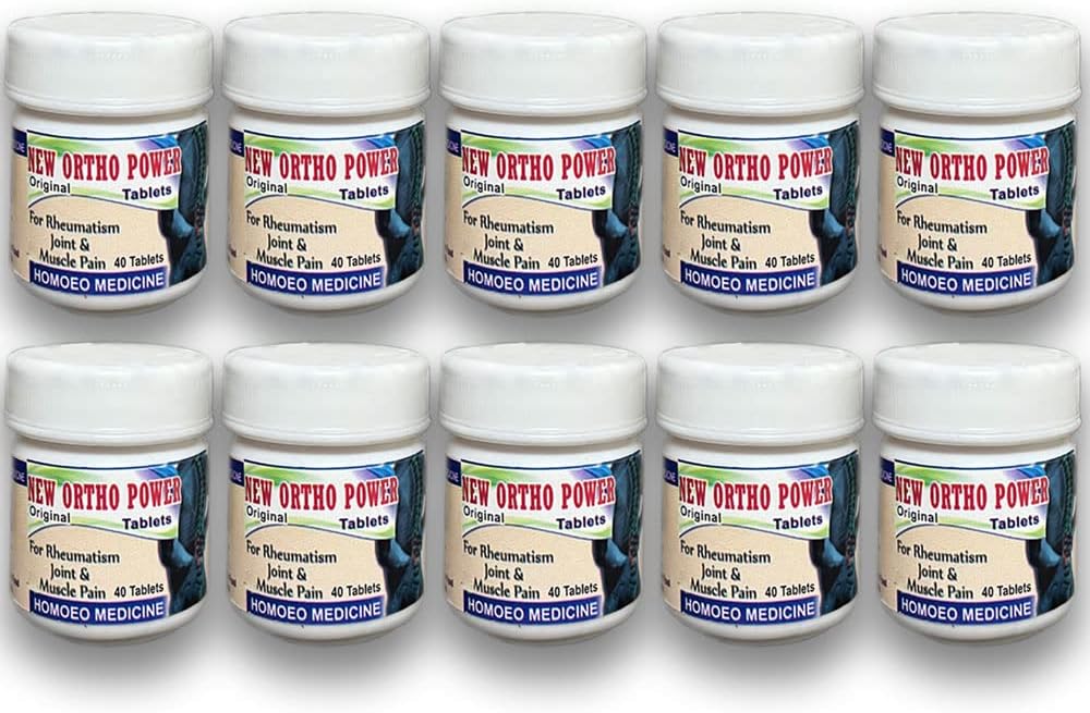 - Ayurvedic new Ortho Power Tablet (10 x 40 Units) Tablets for pain relief