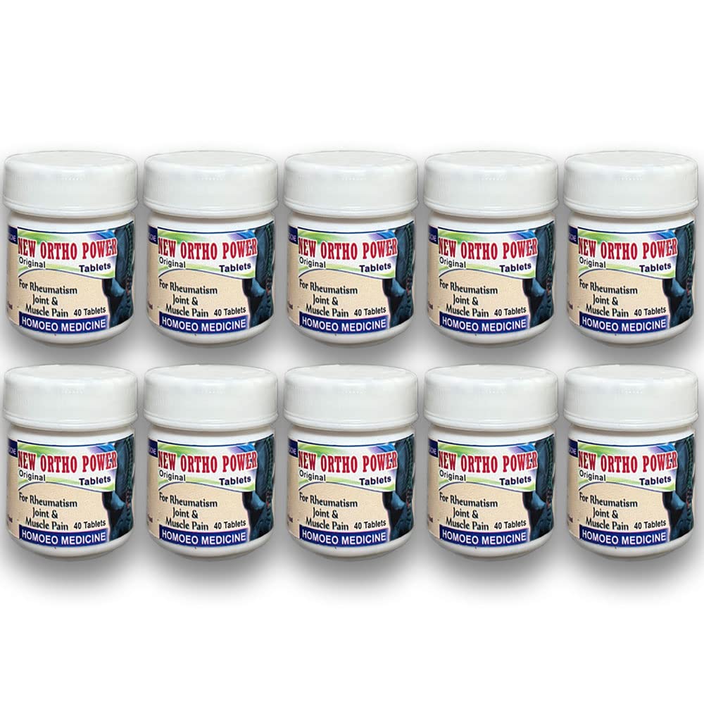 Ayurvedic new Ortho Power Tablet (10 x 40 Units) Tablets for pain relief