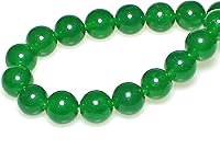 Vista 85 de MJDCB Natural Multicolor Volcanic Lava Stone Round Loose Stone Beads DIY for Jewelry Bracelet Making 15" (6mm, White)