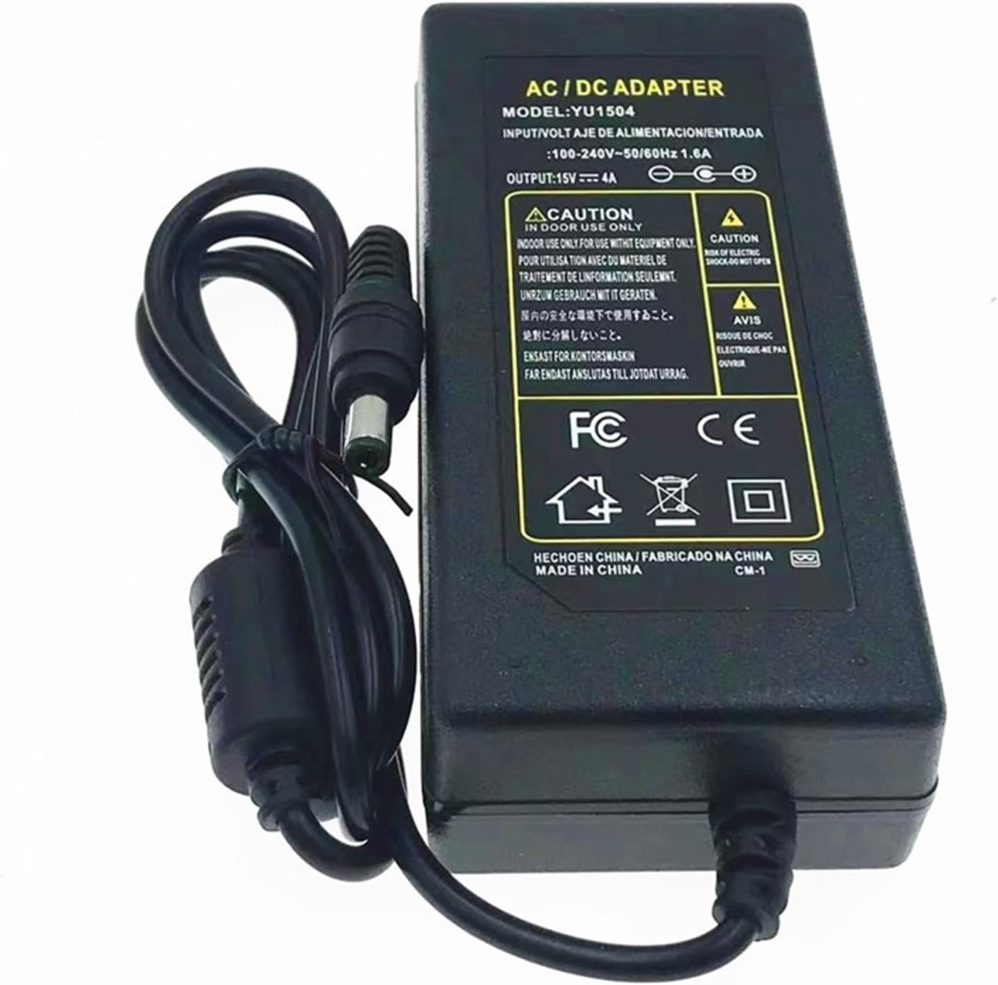 15V4A Power Adapter Switching Power Supply Trolley Speaker Power Charger