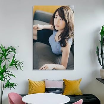 泉　里香　販促ポスター　A1　 美品 Amazon.co.jp: 泉里香セクシー写真ポスターキャンバスポスター