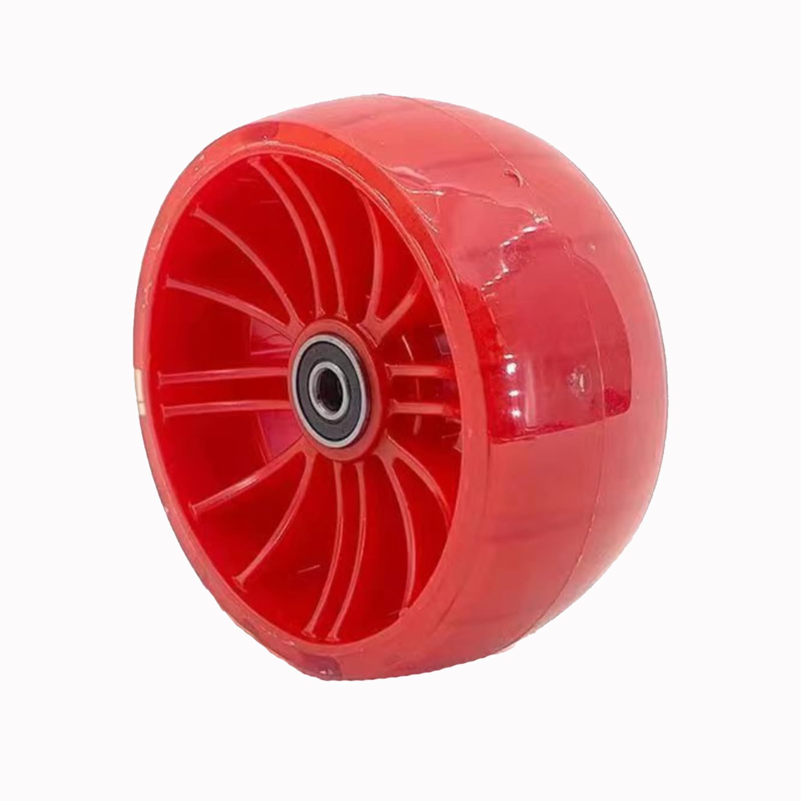 Ruedas para patinete de 76 mm, 85 mm, 90 mm, ruedas traseras de repuesto para niños, adolescentes, interiores y exteriores (negro, 76 mm)