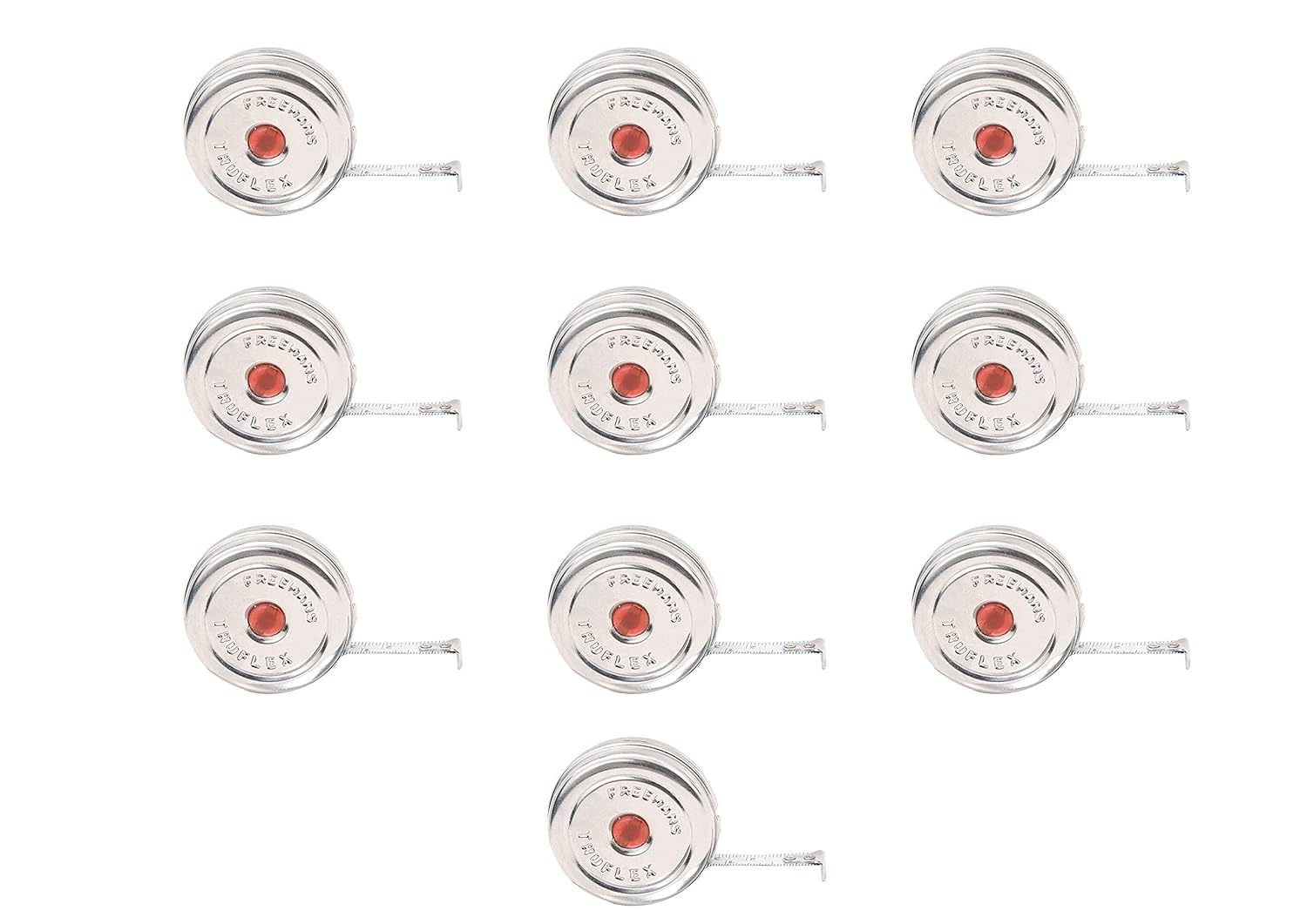 FREEMANS Truflex 3m:9.5mm Measuring Tapes (Set of 10 Pieces) (B07GZR85CS) Amazon Price History, Amazon Price Tracker
