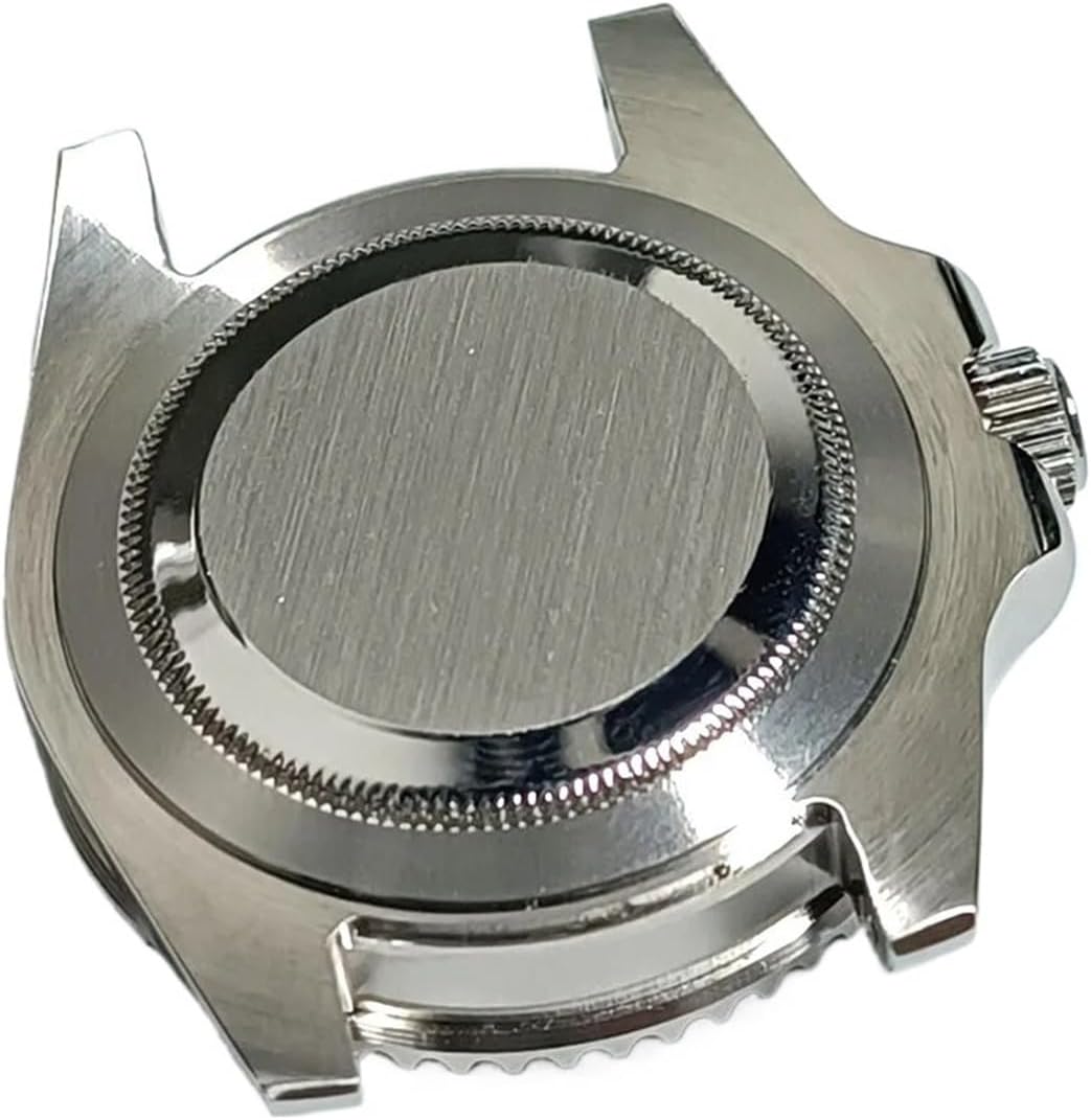 [SDFGUL] 40.5mmシルバーGMTサファイアケース、チャプターリング付きステンレススチール防水NH34 NH 35 NH3