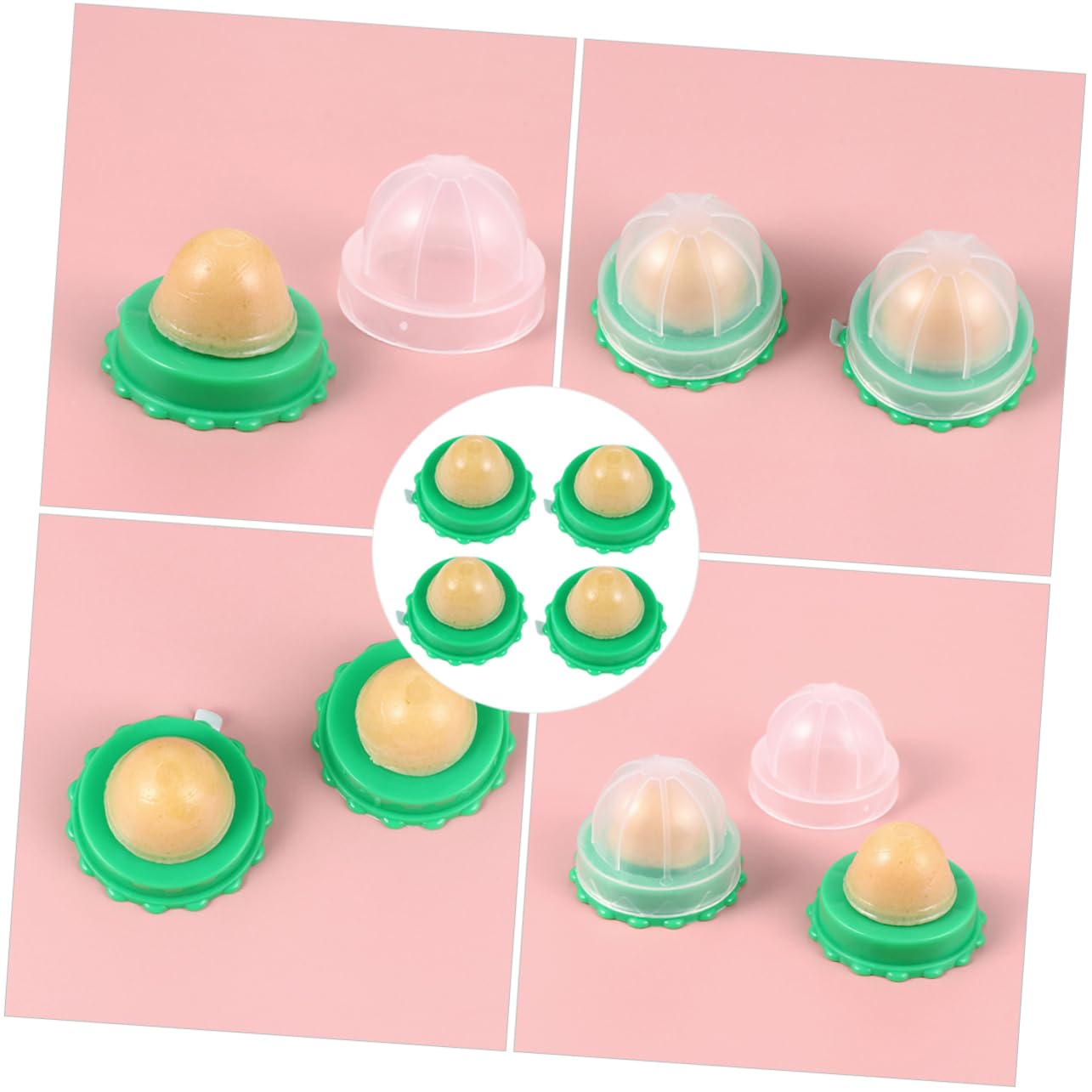 Milisten Pcs Bonbons pour Chat Lécher Lécher Amusant Collation pour Chat Collation À Lécher pour Boule d'herbe À Boule De ation pour Animaux Promoteur De Digestion De